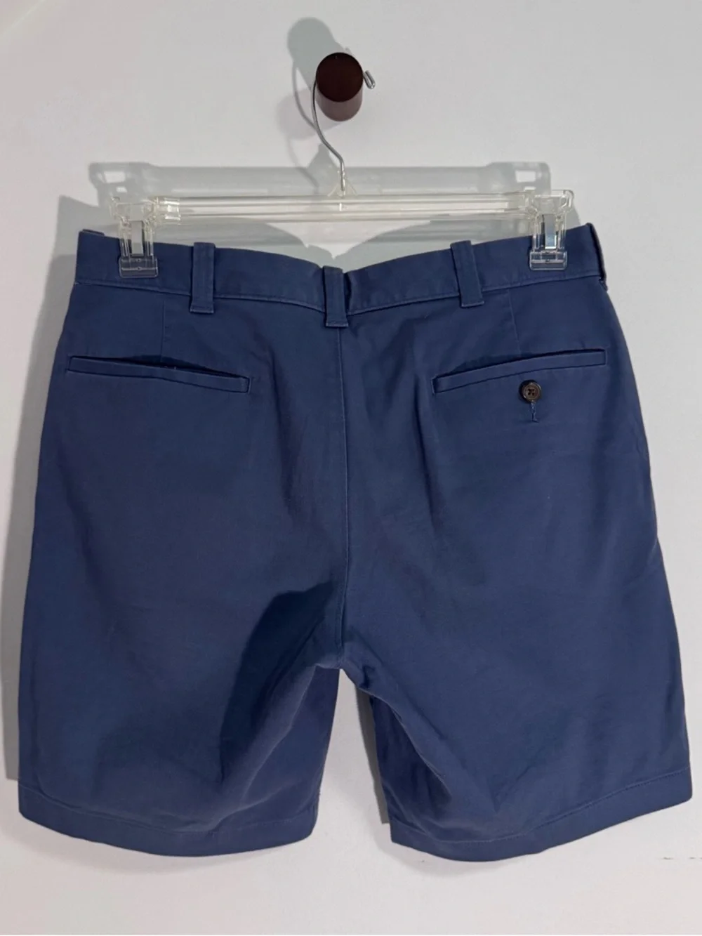 J. Crew Flat Front Chino Shorts - Navy Blue
